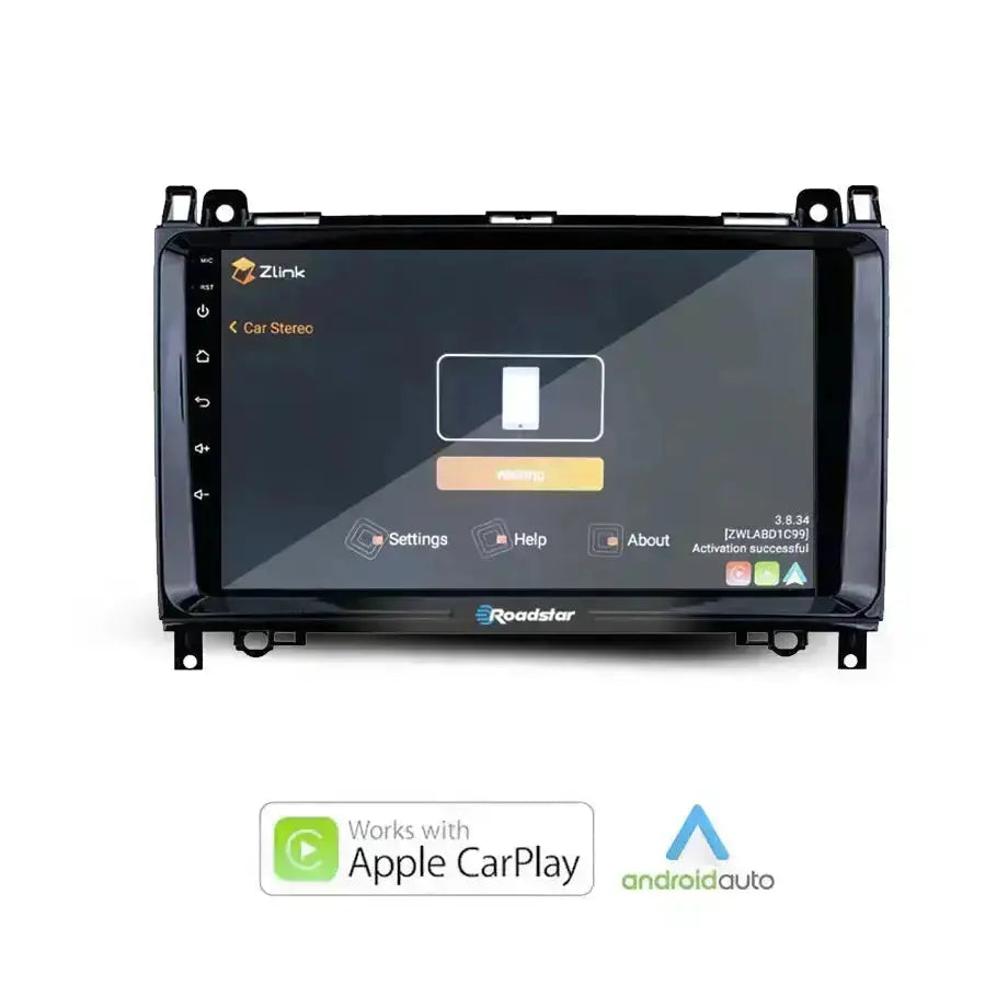 Benz Vito (06-12) - 9 Inch Roadstar Android Entertainment & GPS System