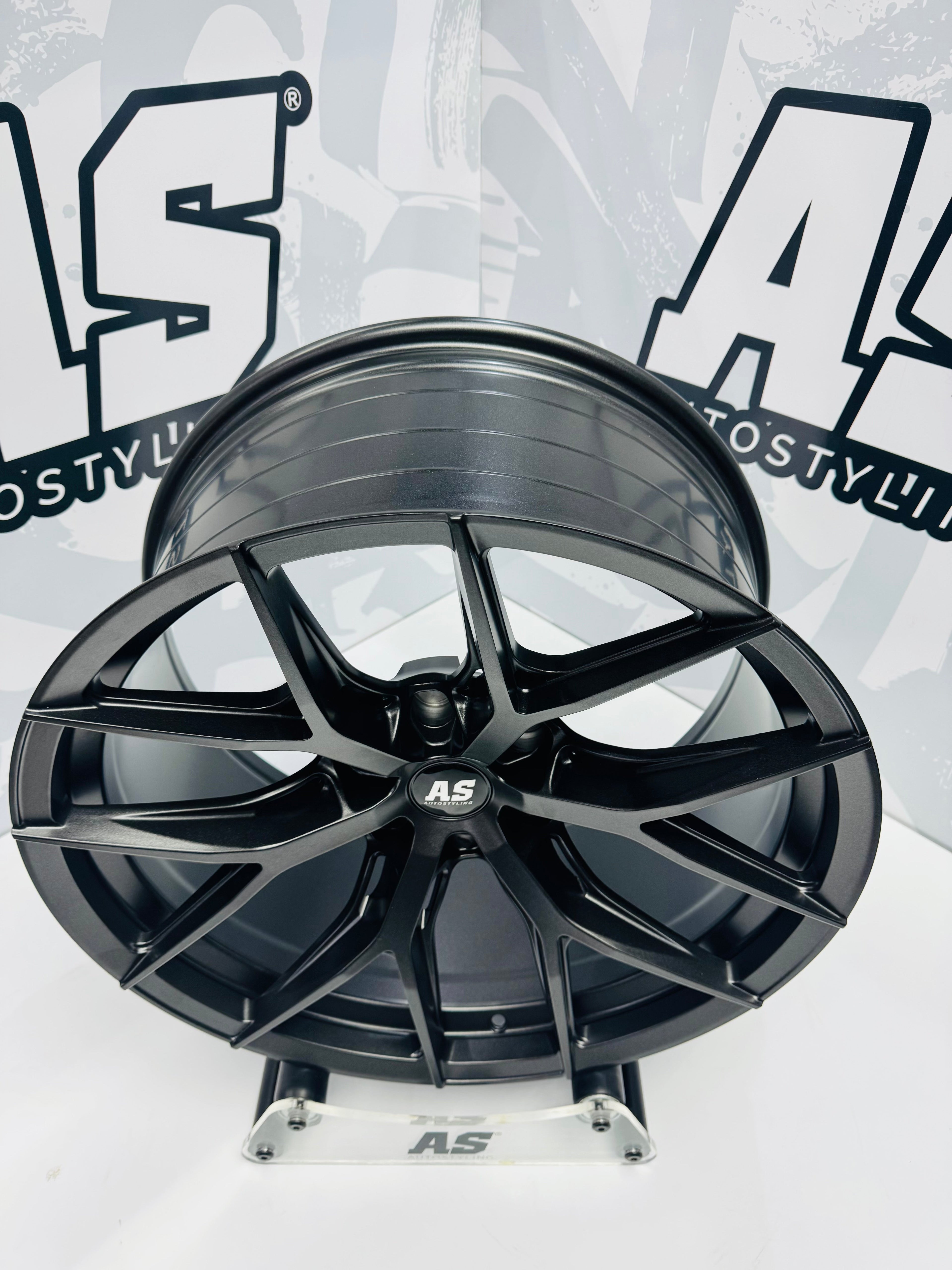 20” CONCAVO SERIES 875 SATIN GREY BAKKIE RIMS 6/139 PCD