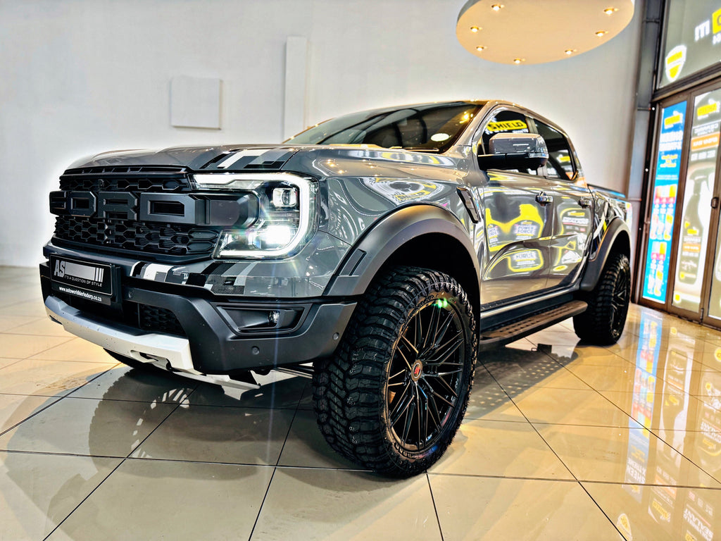 22”  AS-FORGED 81951 6/139 BAKKIE WHEELS GLOSS BLACK for next Gen Ranger & AMAROK only