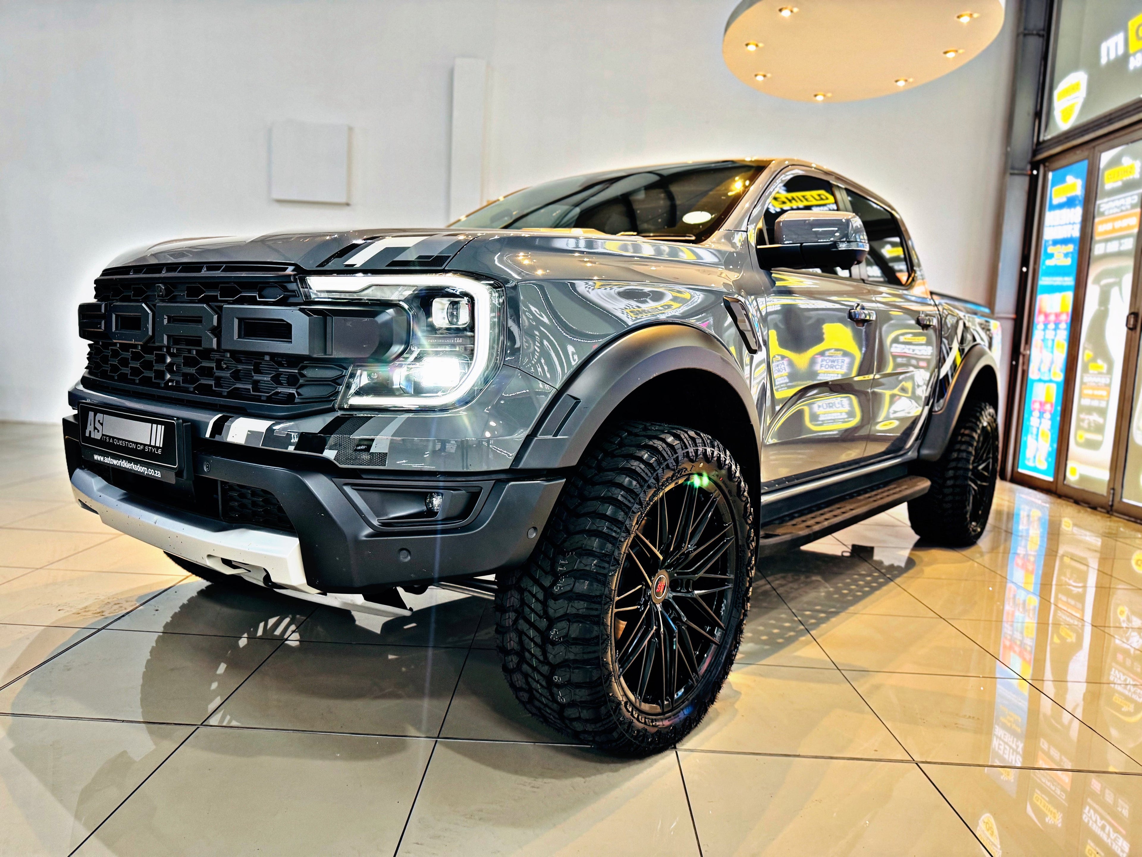 22”  AS-FORGED 81951 6/139 BAKKIE WHEELS GLOSS BLACK for next Gen Ranger & AMAROK only