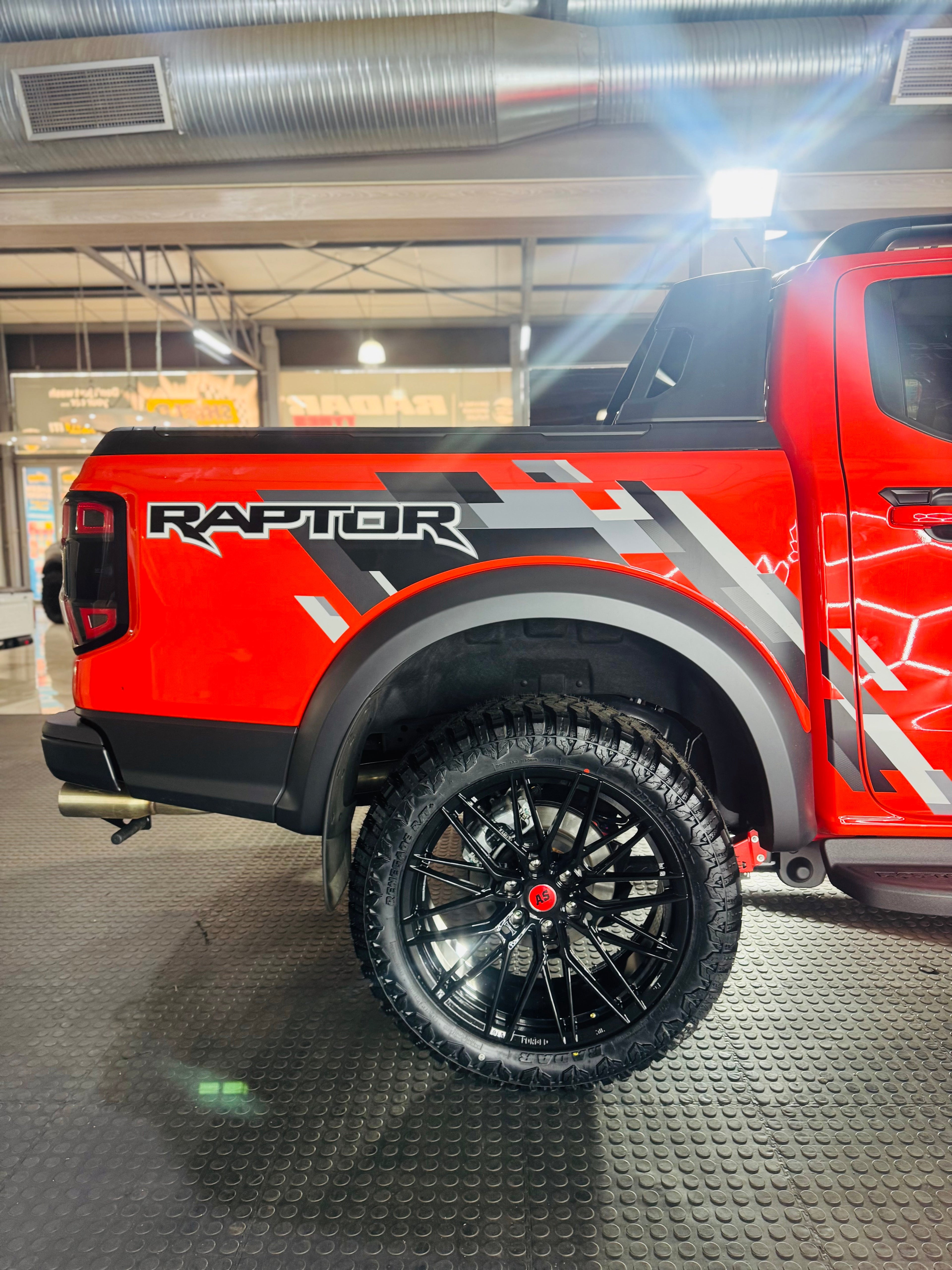 22”  AS-FORGED 81951 6/139 BAKKIE WHEELS GLOSS BLACK for next Gen Ranger & AMAROK only