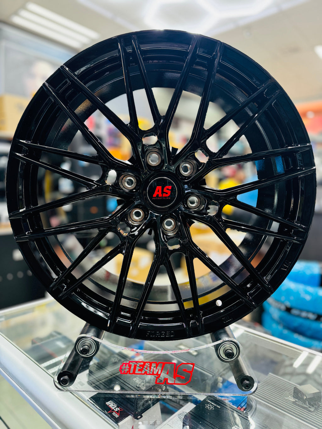 22”  AS-FORGED 81951 6/139 BAKKIE WHEELS GLOSS BLACK for next Gen Ranger & AMAROK only