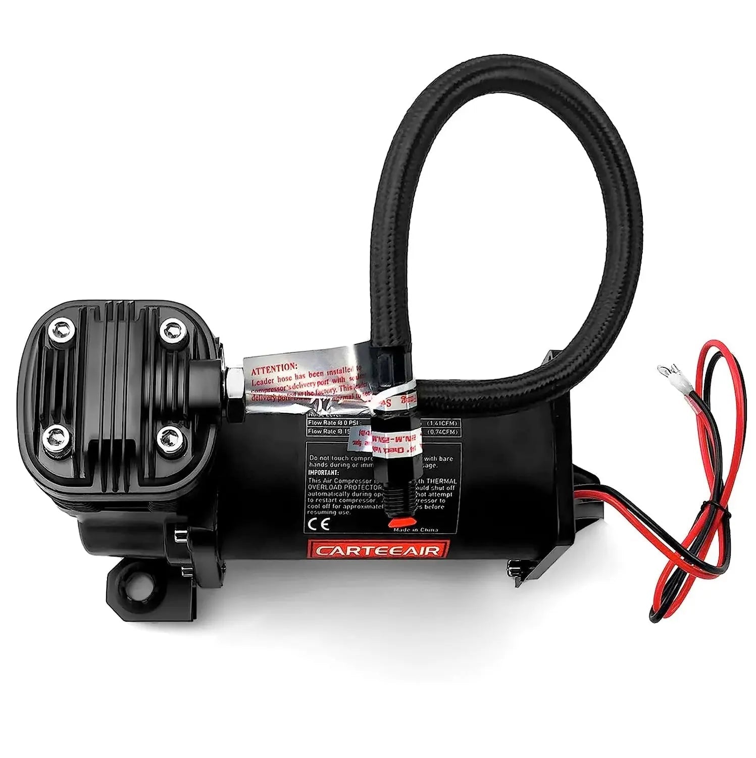 CarteeAir 495SQ Super Quiet Air Compressor (Black)