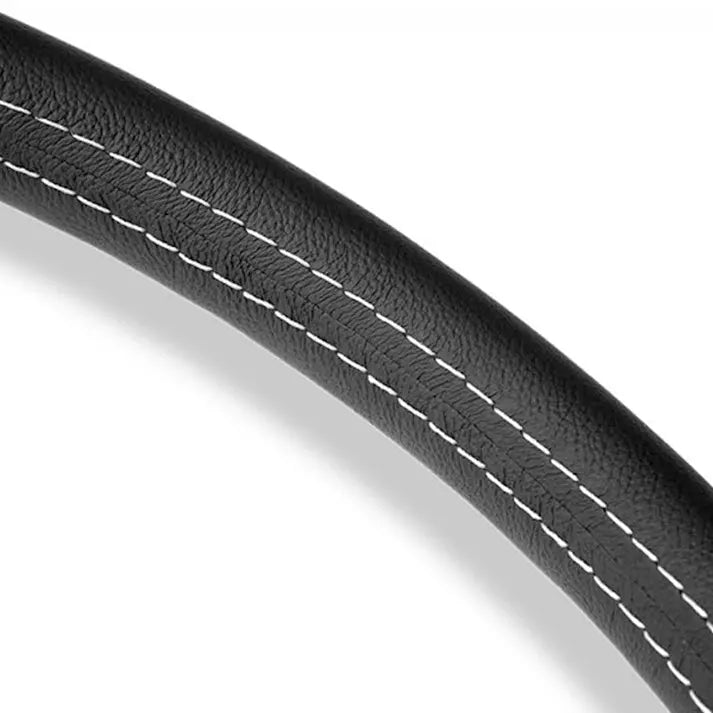 Classic Racing Style Leather Steering Wheel (350mm)