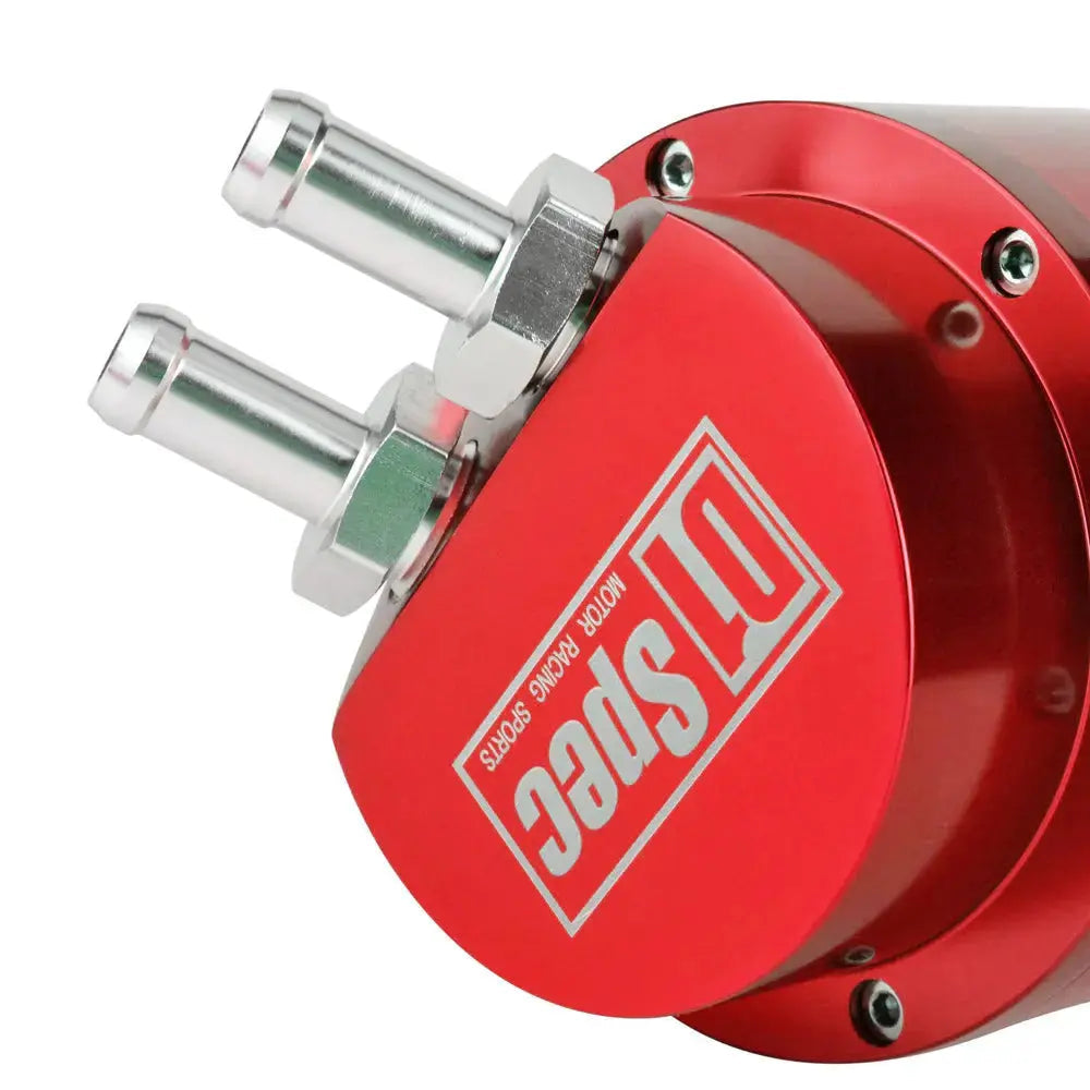 D1 Spec Round Oil Catch Tank (Red)