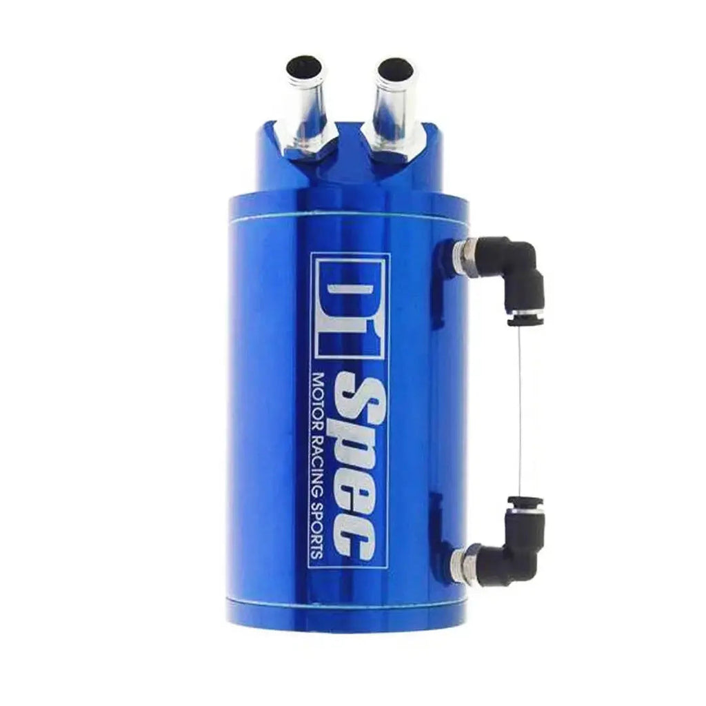 D1 Spec Round Oil Catch Tank (Blue)