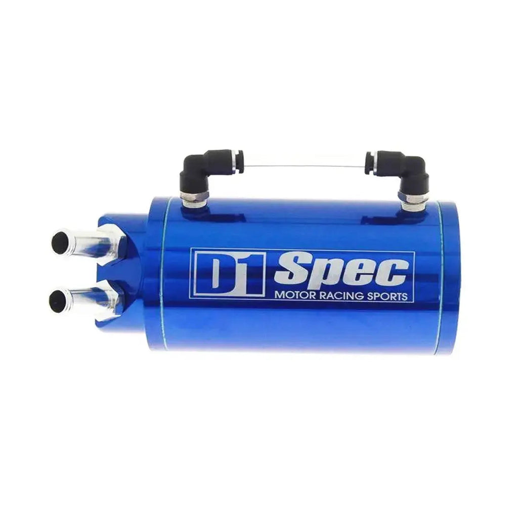 D1 Spec Round Oil Catch Tank (Blue)