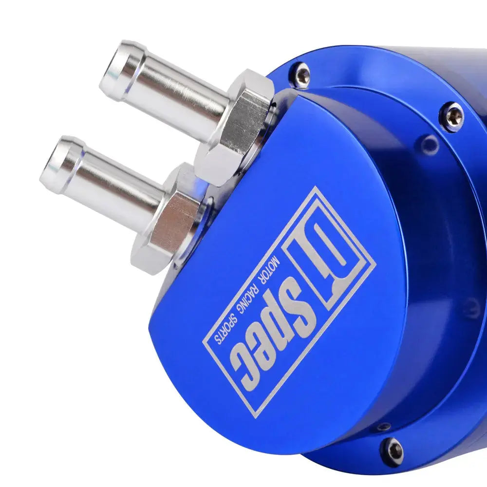 D1 Spec Round Oil Catch Tank (Blue)
