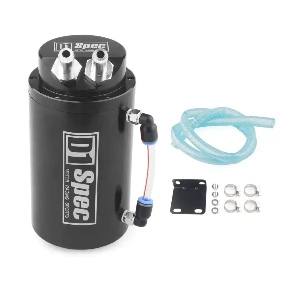 D1 Spec Round Oil Catch Tank (Black)