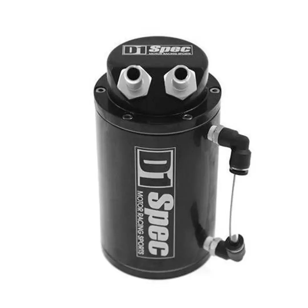 D1 Spec Round Oil Catch Tank (Black)