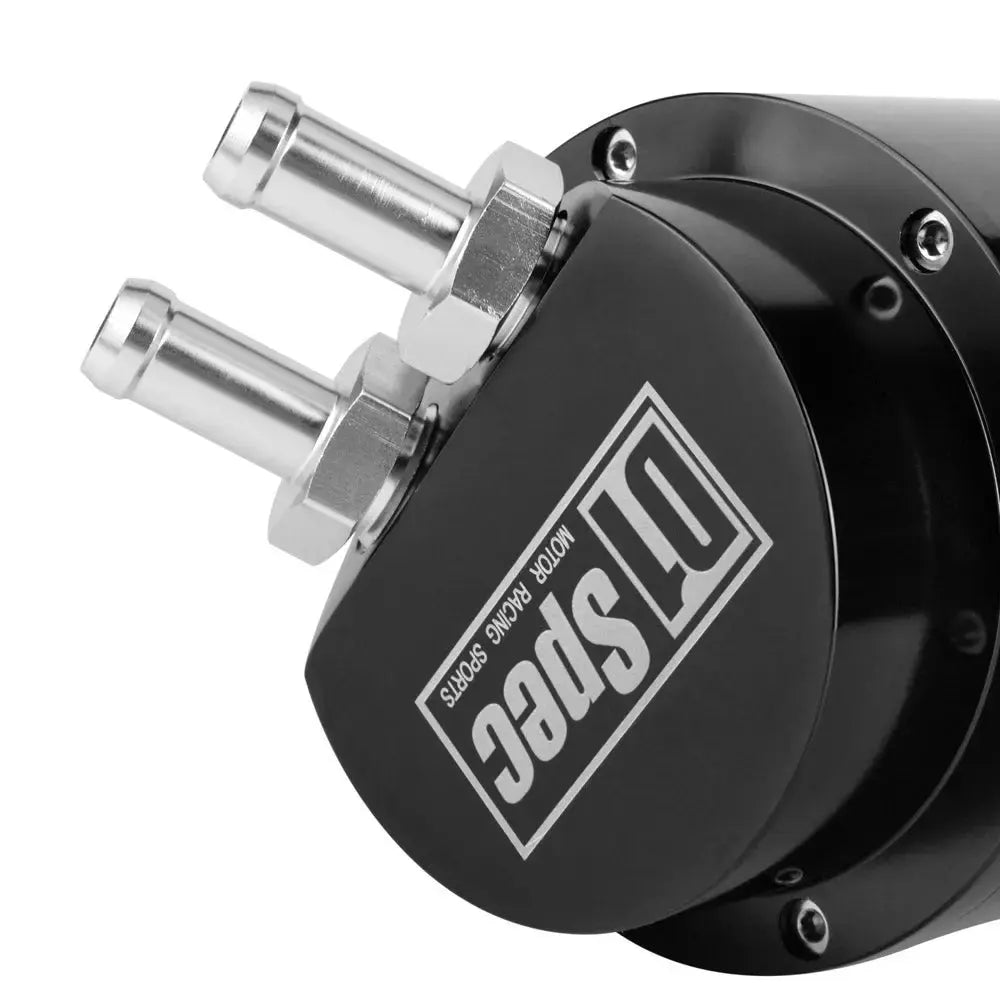 D1 Spec Round Oil Catch Tank (Black)