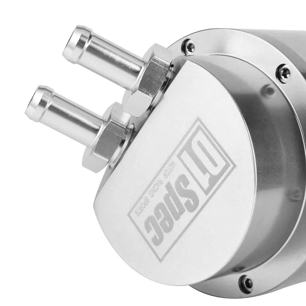 D1 Spec Round Oil Catch Tank (Silver)