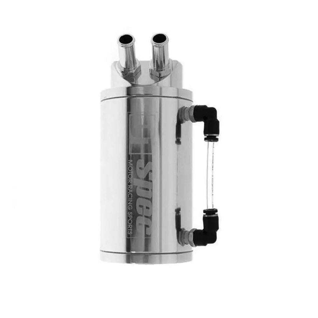 D1 Spec Round Oil Catch Tank (Silver)