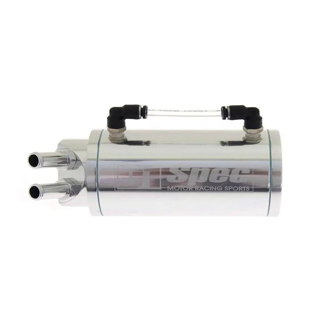 D1 Spec Round Oil Catch Tank (Silver)