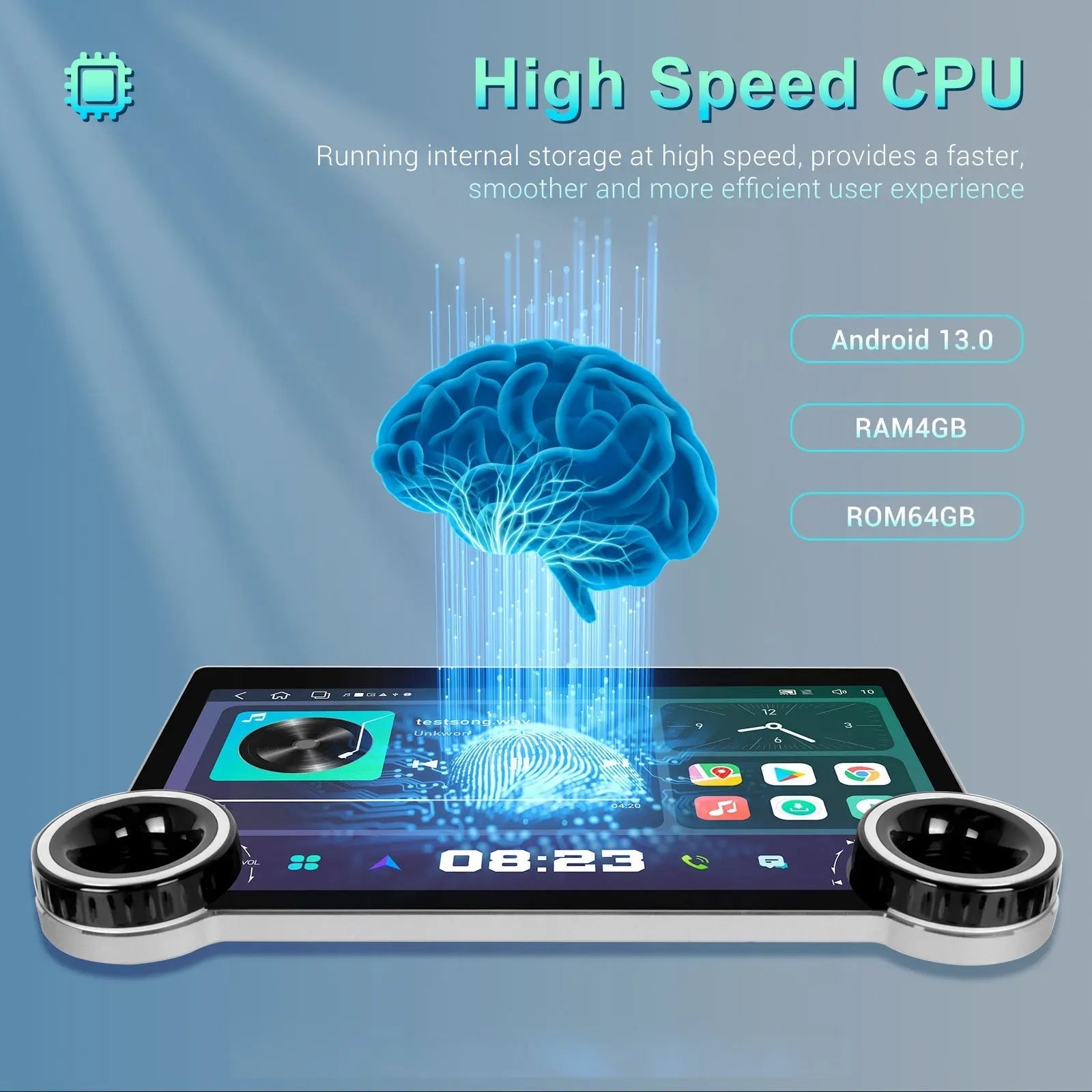 Diamond 2K - 11.5 Inch Dual Knob Android Multimedia Entertainment Unit