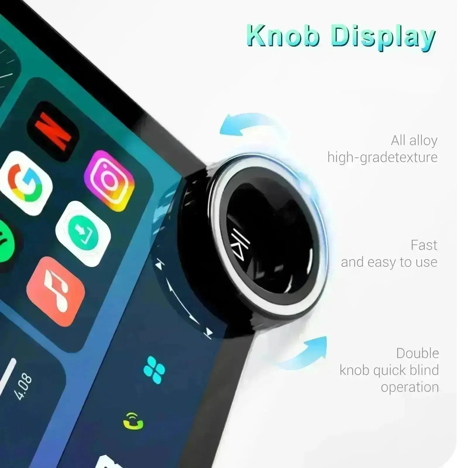 Diamond 2K - 11.5 Inch Dual Knob Android Multimedia Entertainment Unit - Benz W203 (02-04) Models