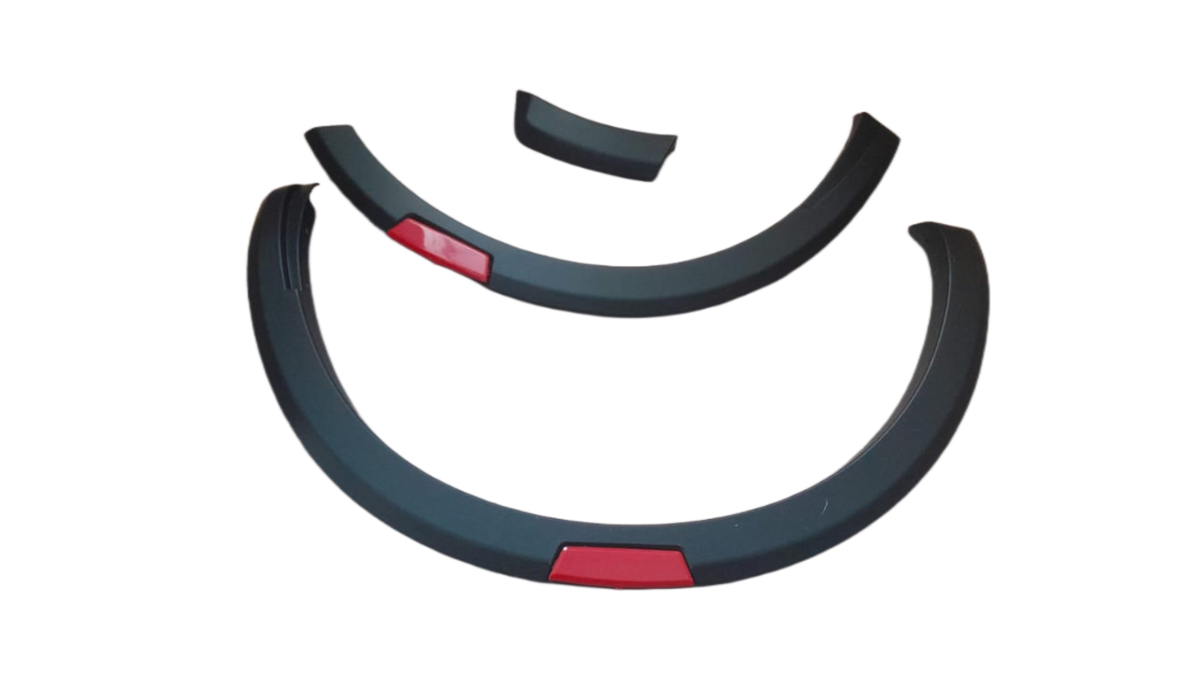 Nissan Navara PRO 4x Style 2016-2020 Fender Flares With Red Inserts