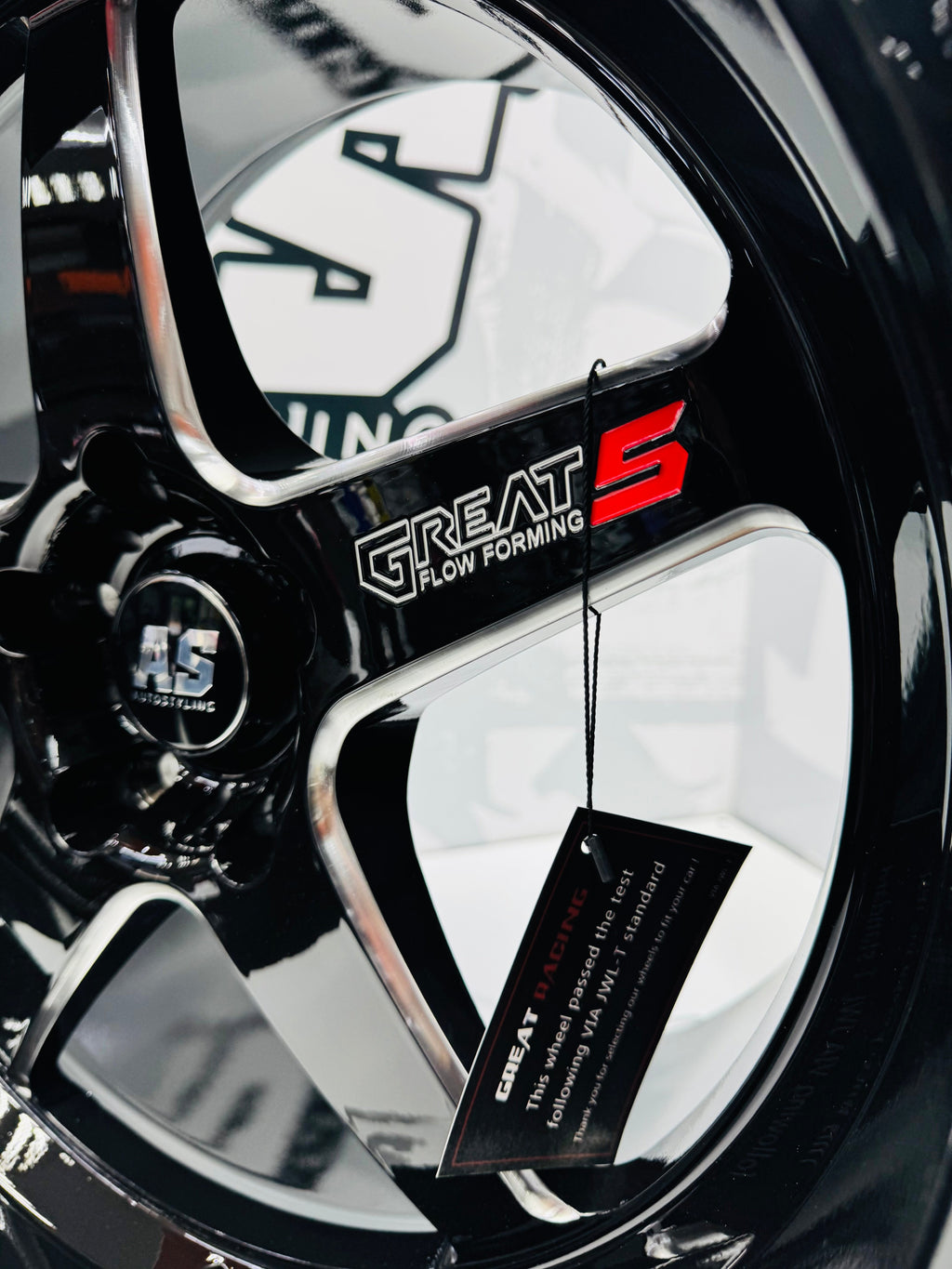 18” F99ZX307 5/114 BLACK with MILLING