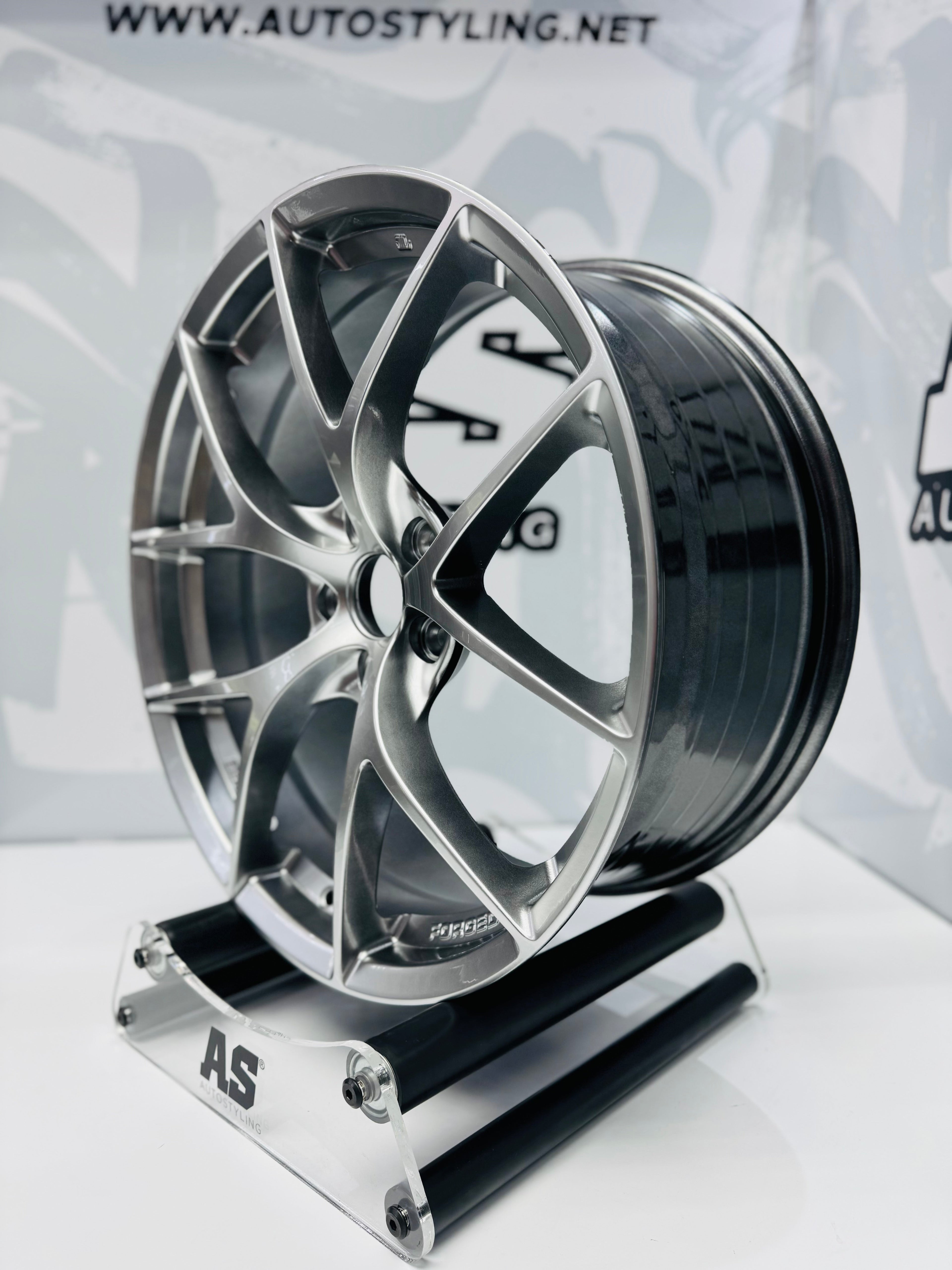 19” AS- 416 CH  ( 5x112 ) HYPER SILVER