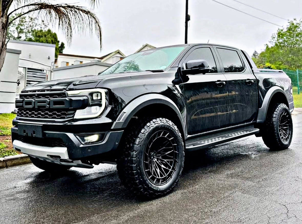 20” CONCAVO SERIES 319 MATT  BLACK BAKKIE RIMS 6/139 PCD