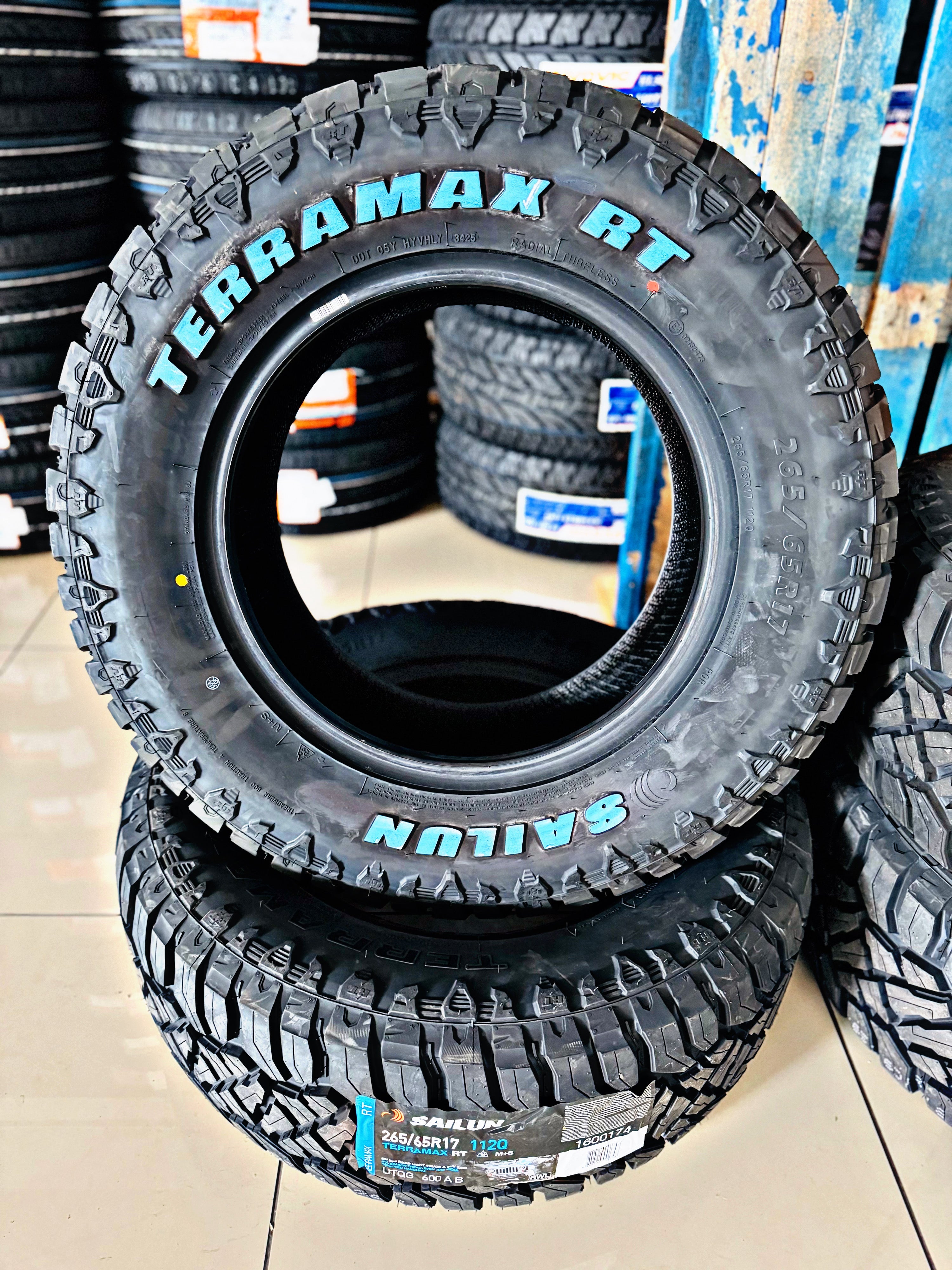 265/65/17 SAILUN R/T TYRE WHITE LETTERS