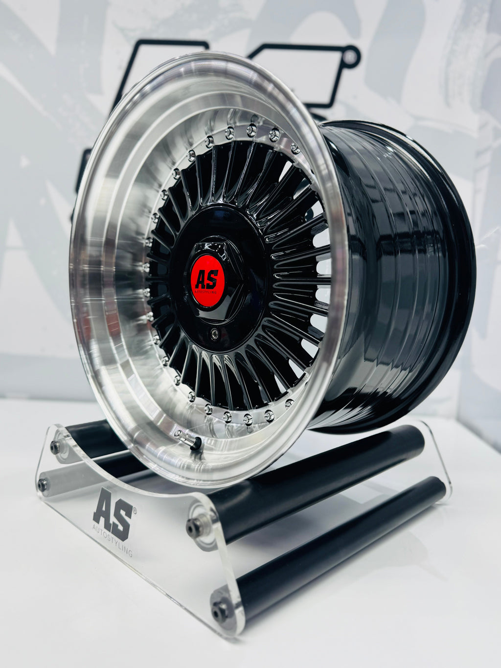 15” AS-EMITZ 7613 black 4/100/108 wheels