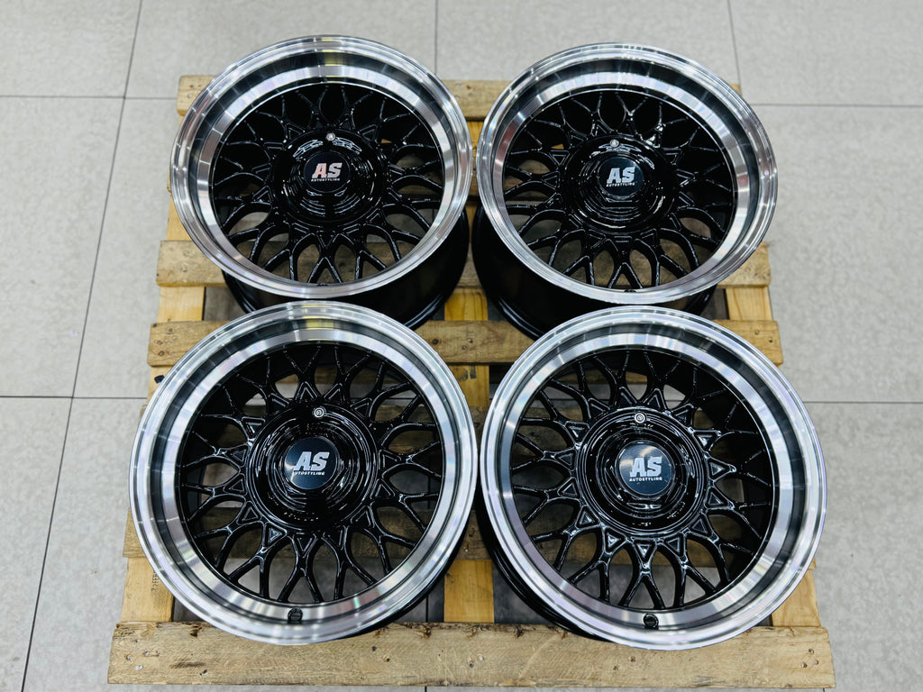 15” AS VR6  VURA BLACK   4/100 & 4/114