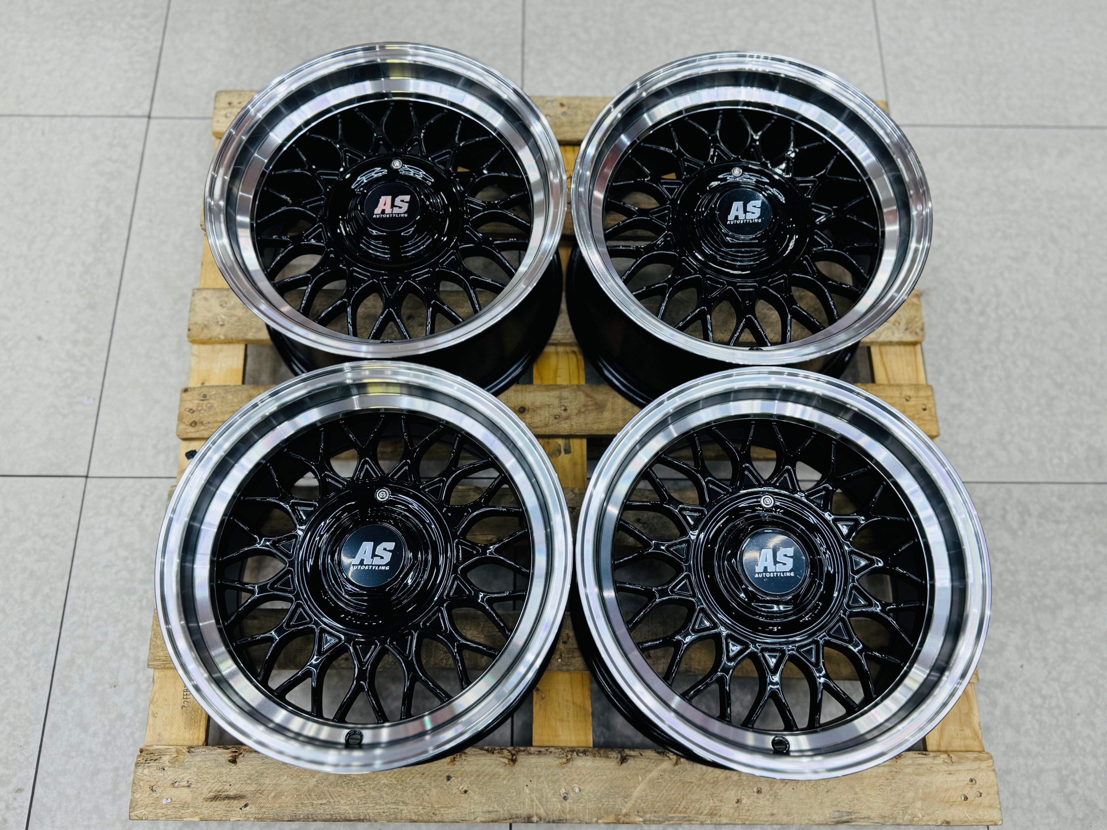 15” AS VR6  VURA BLACK   4/100 & 4/114