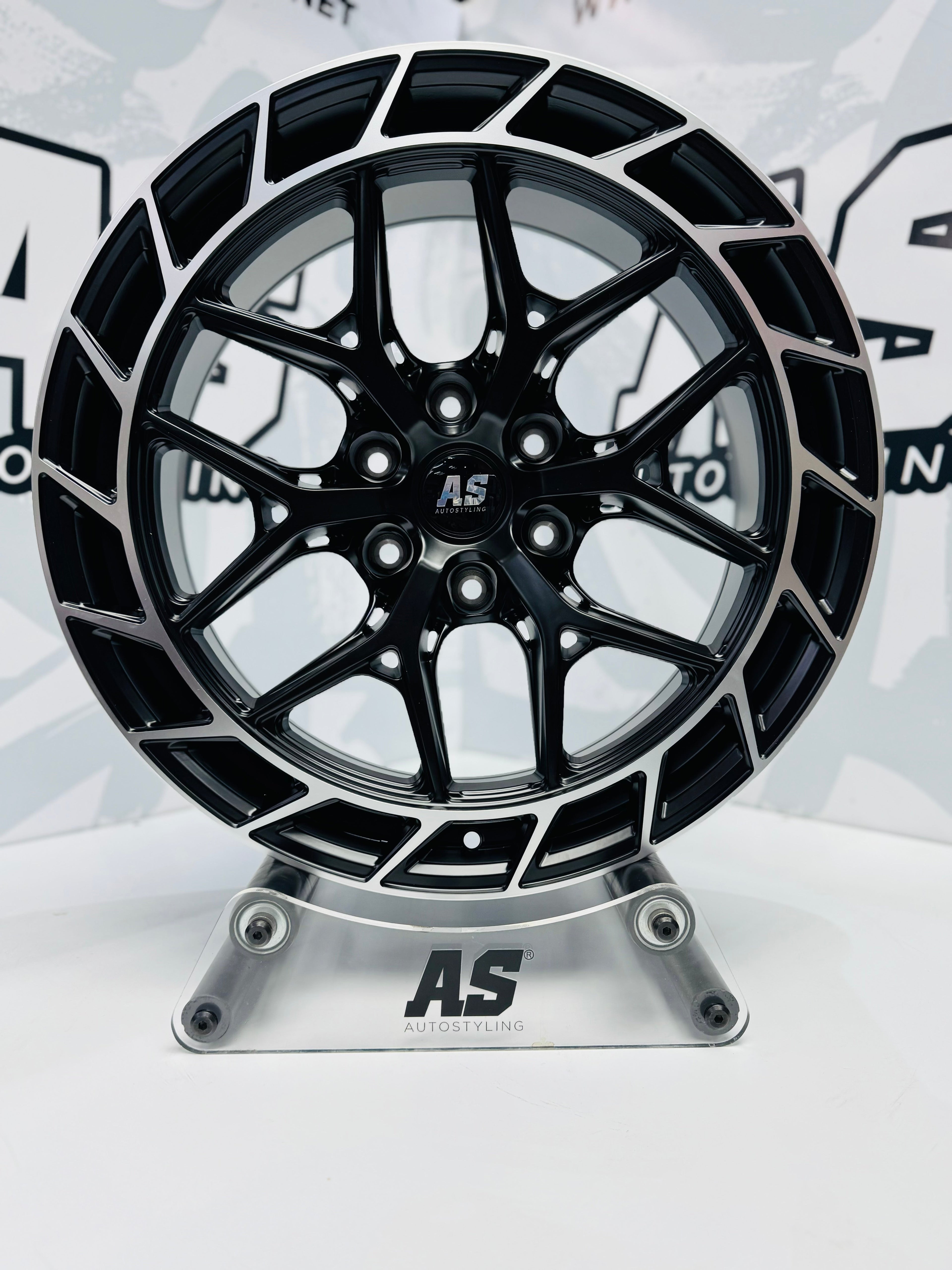 20” CONCAVO SERIES 416 SATIN BLACK  BAKKIE RIMS 6/139 PCD