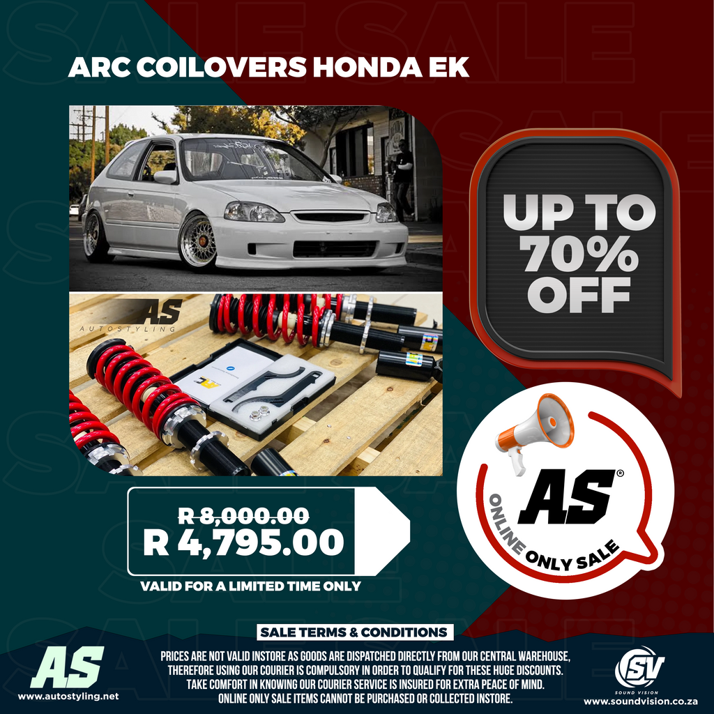 ARC COILOVERS HONDA EK