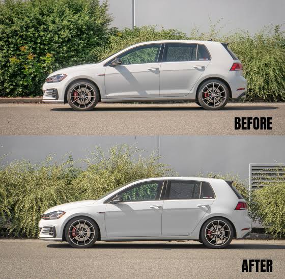 H&R LOWERING SPRINGS  FOR VW MK 7R