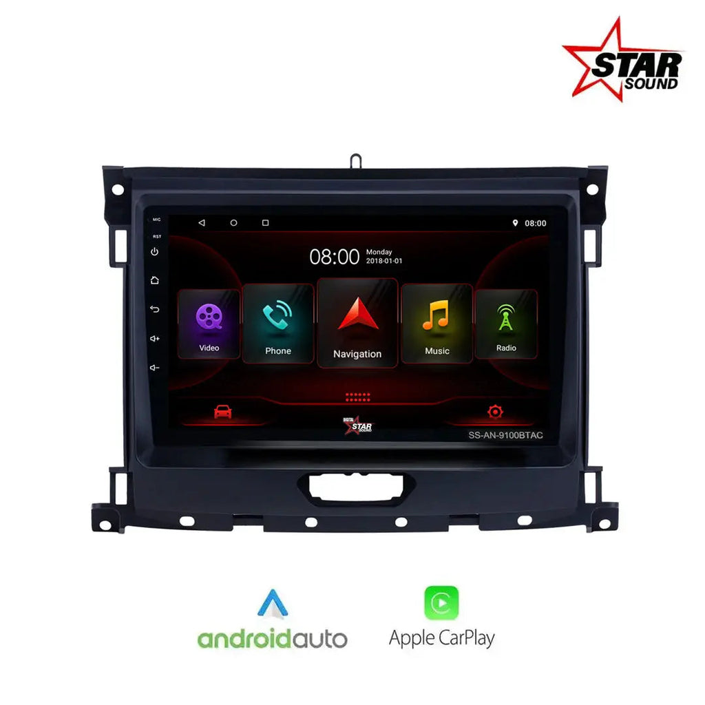 Ford Ranger T7 (15-21) - 9 Inch Star Sound Android Entertainment & GPS System