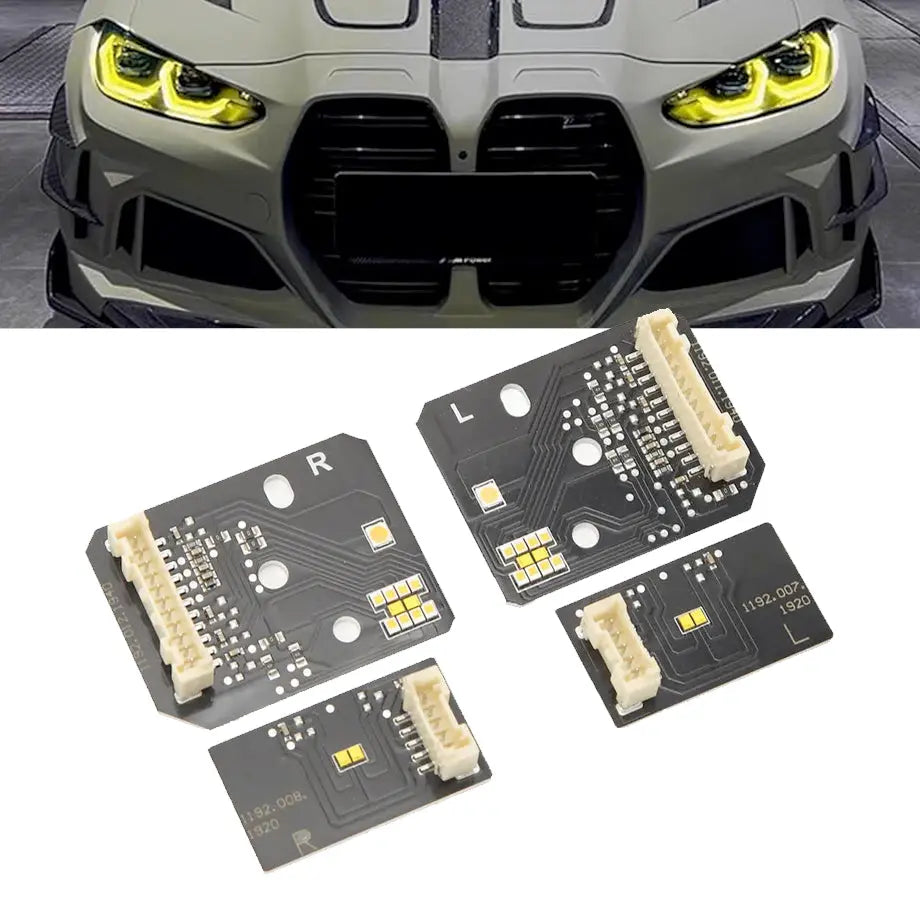 BM G-Series Lemon Yellow DRL LED Headlight Modules