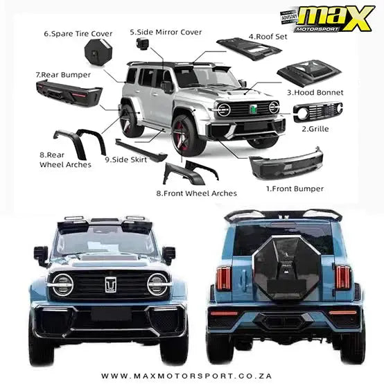 GWM TANK 300 (24-On) Mars City Body Kit