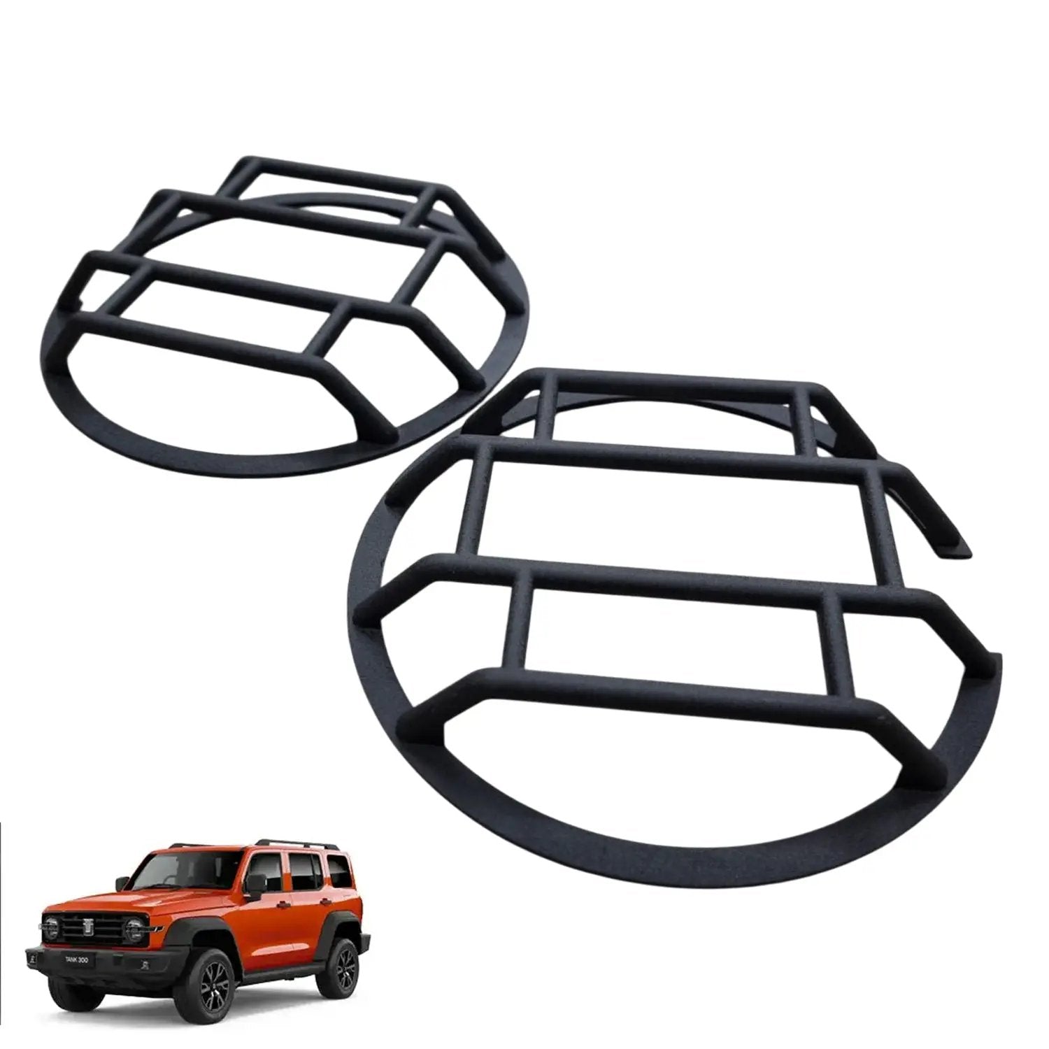 GWM Tank 300 (24-On) Aluminium Headlight Trim Protector Surrounds