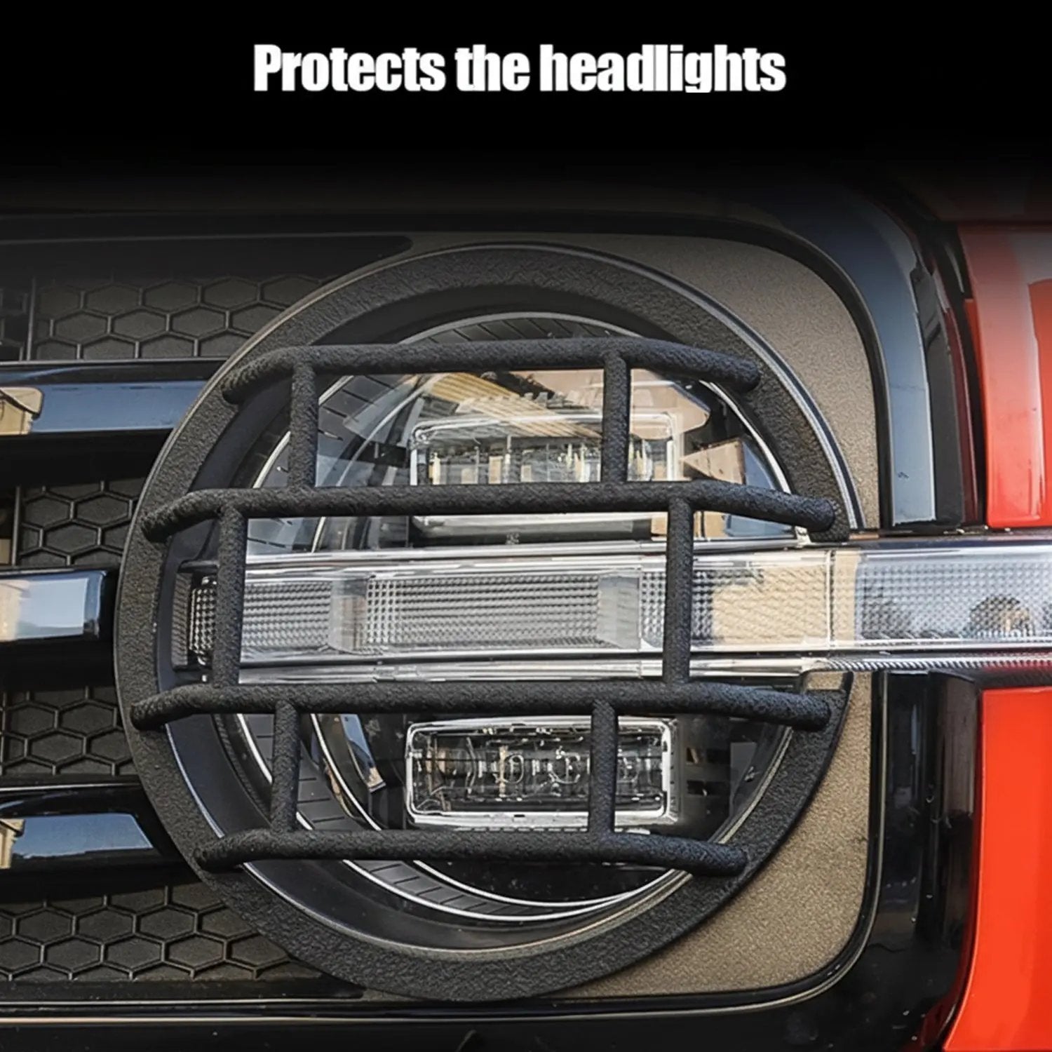 GWM Tank 300 (24-On) Aluminium Headlight Trim Protector Surrounds