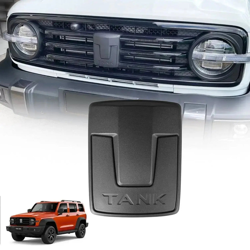 GWM Tank 300 (24-On) Matte Black Stick-On Emblem Cover