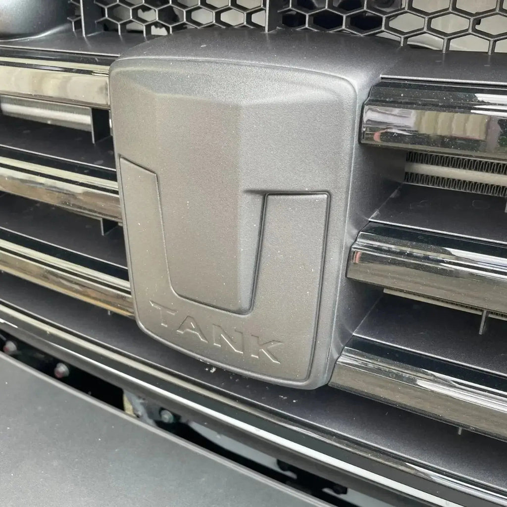 GWM Tank 300 (24-On) Matte Black Stick-On Emblem Cover