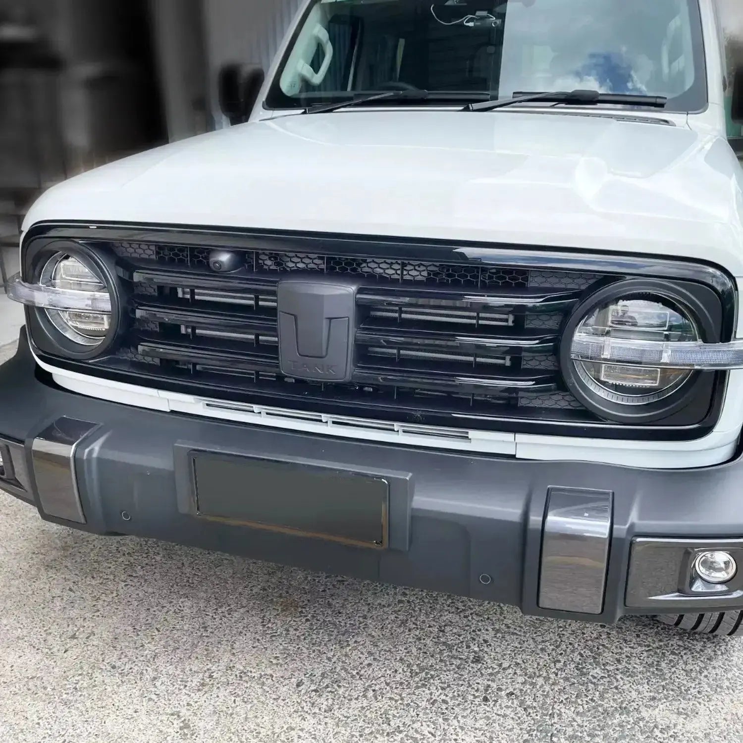 GWM Tank 300 (24-On) Matte Black Stick-On Emblem Cover