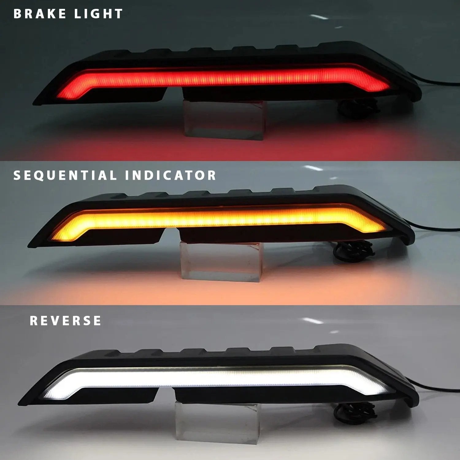 GWM Tank 300 (24-On) Hurricane Series 2-Piece LED Roof Spoiler