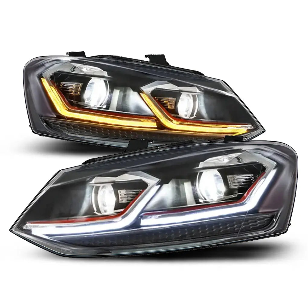 Golf 7.5 Style Projector Headlight -  Suitable To Fit VW Polo 6 (10-On)