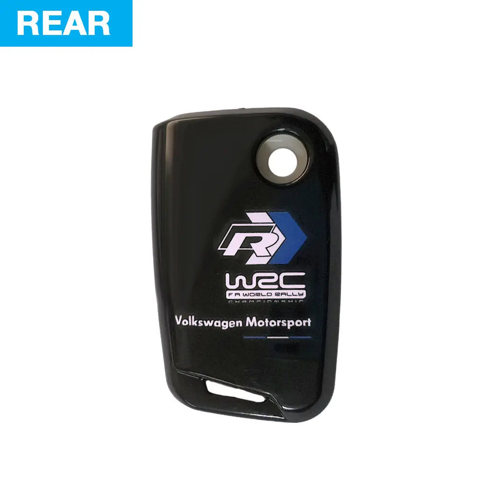 Hard Shell Key Case Cover With Keyring - VW WRC Style