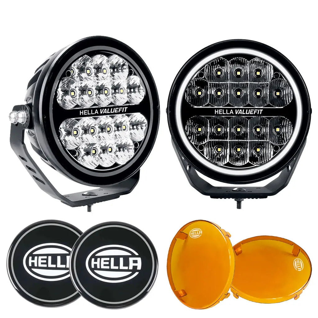Hella ValueFit 7 Inch Supernova 2.0 LED Spot Light Kit