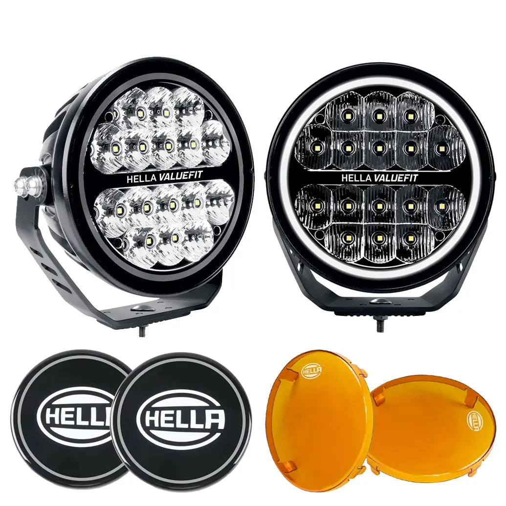 Hella ValueFit 7 Inch Supernova 2.0 LED Spot Light Kit