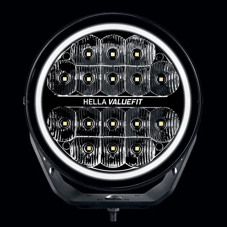 Hella ValueFit 7 Inch Supernova 2.0 LED Spot Light Kit