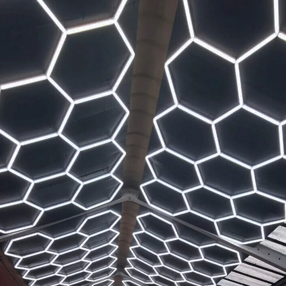 Hexglo 14 Piece Hexagon Modular LED Lighting Kit