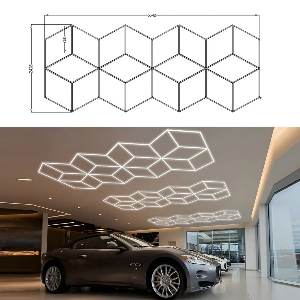 Hexglo Diamond Series Modular Lighting Systems - ZT6104