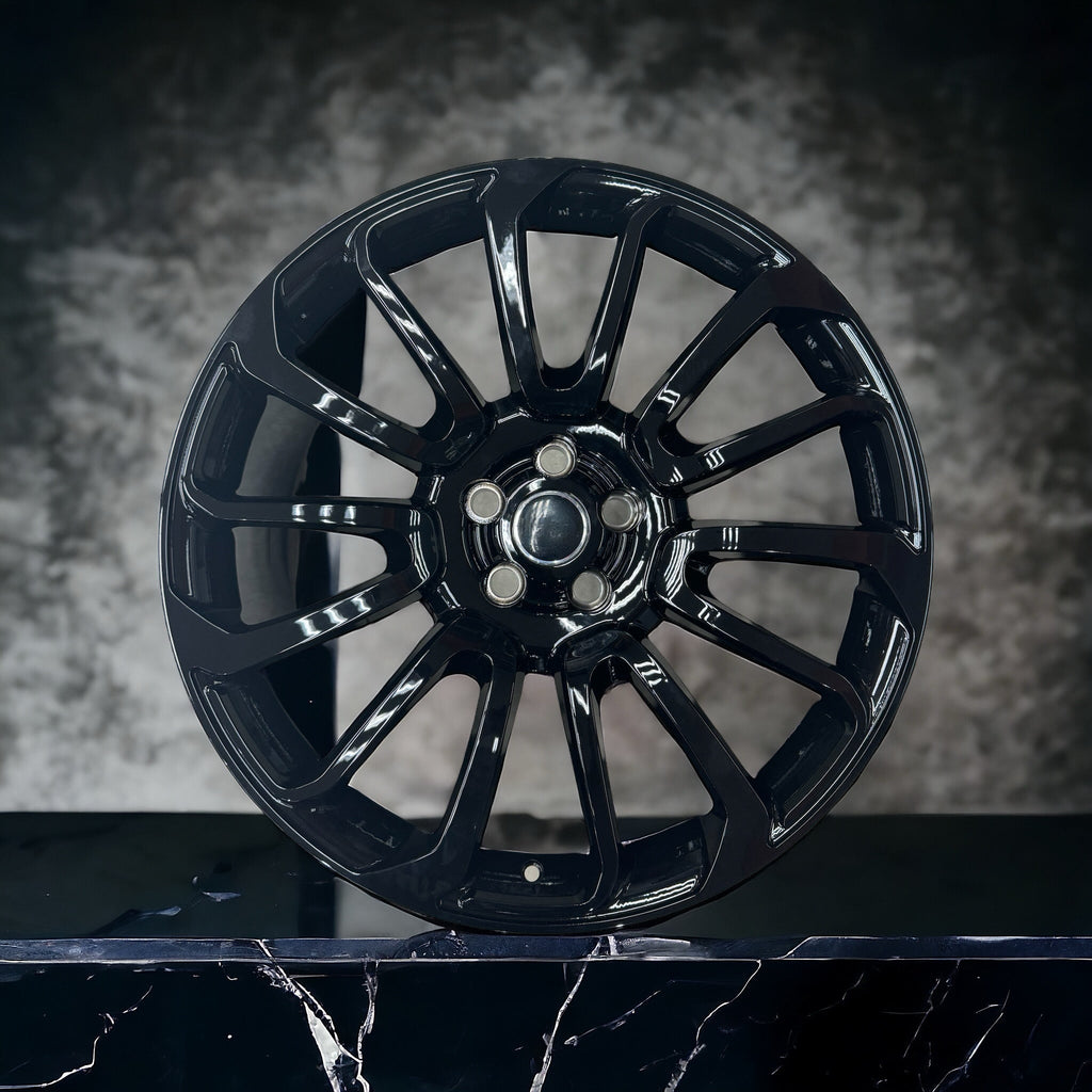 21 ” AS-HJ0002 RANGE ROVER ( FULLY FORGED WHEELS ) GLOSS BLACK arriving DECEMBER