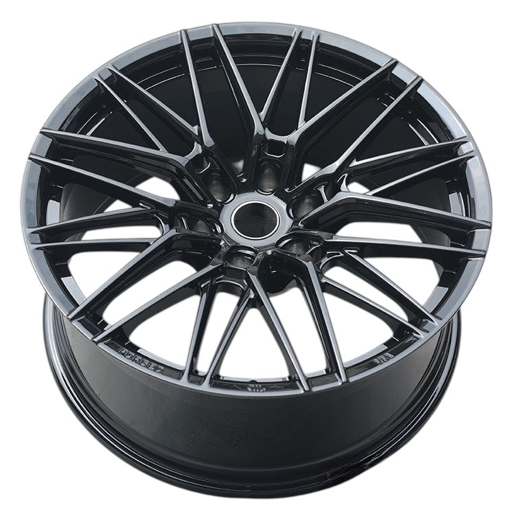 22”  AS-FORGED 81951 6/139 BAKKIE WHEELS GLOSS BLACK for next Gen Ranger & AMAROK only