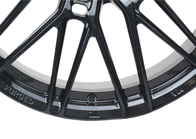 22”  AS-FORGED 81951 6/139 BAKKIE WHEELS GLOSS BLACK for next Gen Ranger & AMAROK only